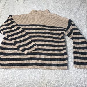 St. John’s Bay striped turtleneck sweater - XL